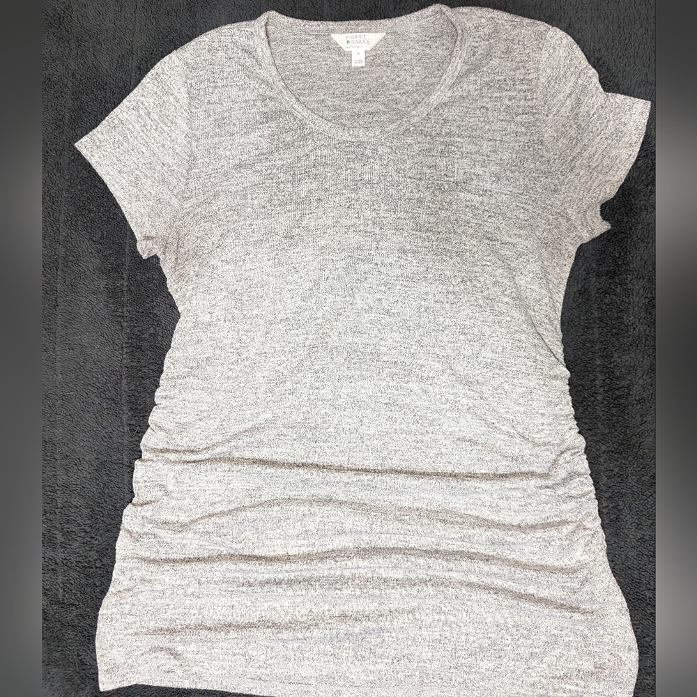 Stitch Fix MARKET & SPRUCE Alma Short Sleeve Maternity Knit Top